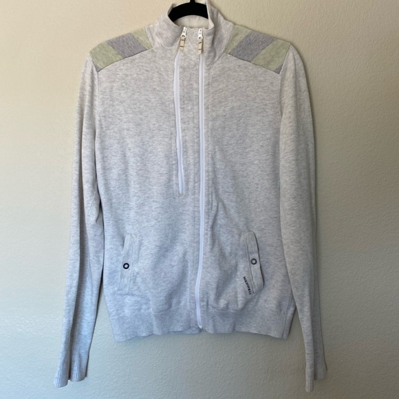 Merrell zip up sweater women’s medium grey VGUC - Picture 1 of 6